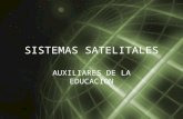 Sistemas satelitales herrmienta educativa