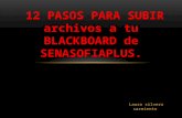 12 pasos para subir archivos al blackboard del SENA