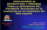 Evaluación de Indicadores de Estructura y Proceso en Seguridad del Paciente en los Hospitales Españoles