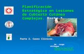 Planificación Estratégica en Reparación de Lesiones complejas de Cubierta Cutánea