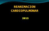 Reanimacion cardiopulmonar 2015