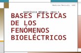 Bases biofísicas de los fenómenos bioeléctricos