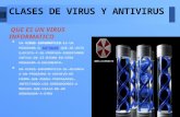 Clases de virus y antivirus