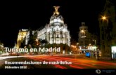 Market Research Genesi - Turismo Madrid x madrileños