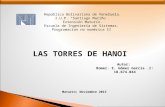 LAS TORRES DE HANOI