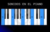 Sonidos en el piano