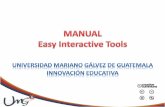 Manual  Easy Interactive Tools 2.11