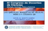 Presentaci³n "Las QR©lulas" III Congreso Docentes Ciencias RafaelMaroto