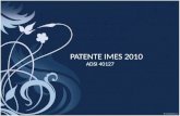Patente IMES 2010