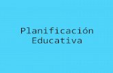 Planificación Educativa