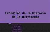 Evolución de la historia de la multimedia