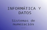 Informática y datos: codificador