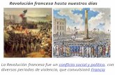 Revolución francesa hasta nuestros días