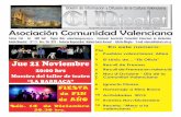 El Micalet_111_Boletín de información y difusión de la Cultura Valenciana_Asociación Comunidad Valenciana de Montevideo.