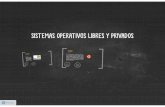 sistemas operativos libres y privados