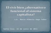 El vivir bien ¿alternativo o funcional al sistema capitalista?