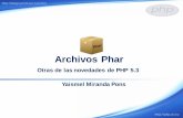 Introducción a los Archivos Phar en PHP