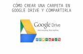 Tutorial Cómo Crear y Compartir una carpeta en Google Drive