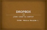 ¿Como ingresar a Dropbox?