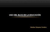 El blog en la educación