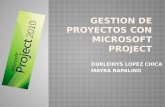Gestion de proyectos con microsoft project