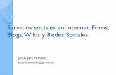 Servicios sociales en internet