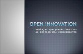 Open Innovation Y Sus Ventajas Sobre La GestióN Del Conocimiento
