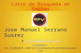 Curso de búsqueda de Empleo Oviedo 2015