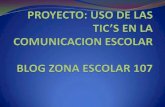 Zona107 proyecto aplicación TICs