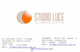 Studio Luce. Iluminación