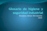 Glosario  de  higiene  y seguridad industrial