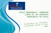 Ch re presentación Chile Renovables, promotor de Energías Limpias