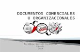 Documentos comerciales u organizacionales