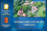 Internacionalizacion del curriculo presentaciones