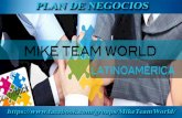 Plan de negocios de Mike Team World