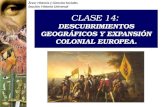 Descubrimientos geográficos y expansión colonial europea