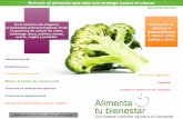 Infografía Brócoli, el alimento que más nos protege contra el cáncer