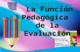 La Función Pedagógica de la Evaluación
