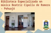 Biblioteca Especializada Beatríz Cipolla de Romero