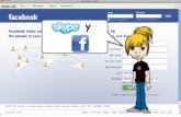 Que y como   skype y facebook