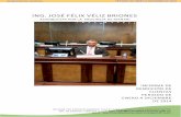 Informe y Rendición de Cuentas 2014 - José Félix Véliz