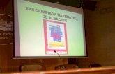 Entrega de premios de la XXII Olimpiada Matemática de Albacete