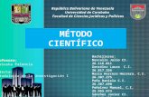 EL METODO CIENTIFICO - METODOLOGIA