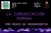 LA COMUNICACIÓN HUMANA POR MEDIO DE HERRAMIENTAS