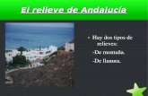 El relieve de Andalucía