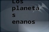 Los planetas enanos