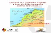 Aportación de la cooperación aragonesa  al desarrollo de las comunidades  oasianas de Errachidia.