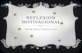 Reflexi³n motivacional
