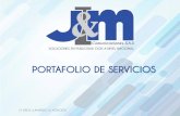 Portafolio J&M Comunicaciones 2015