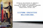 Sistema educativo bolivariano